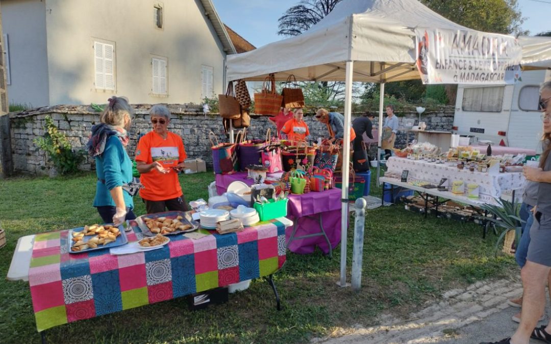 Le comité de Franche Comté à l’Altermarché de Mesmay (25)