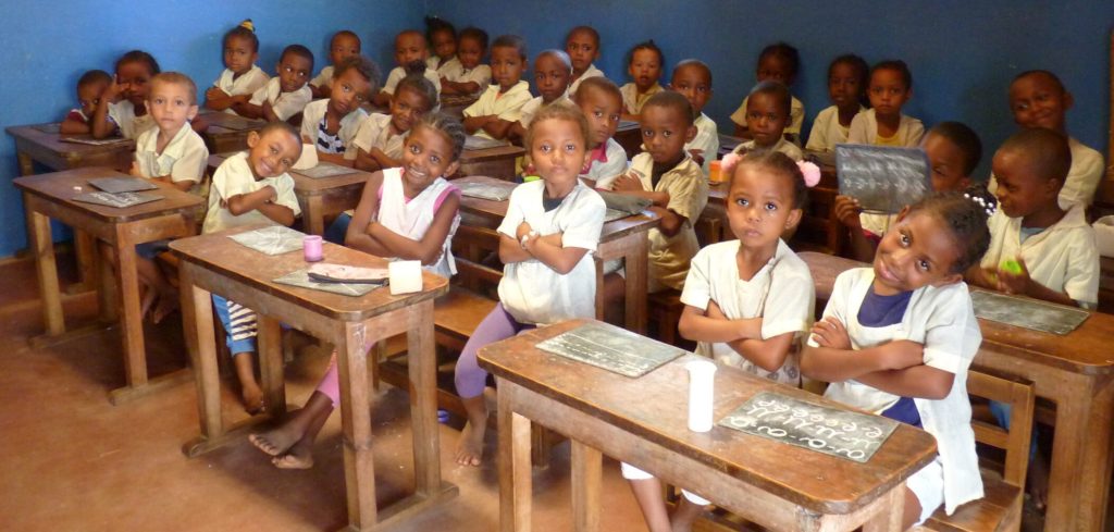 Salles de classe rénovée à Mahambo