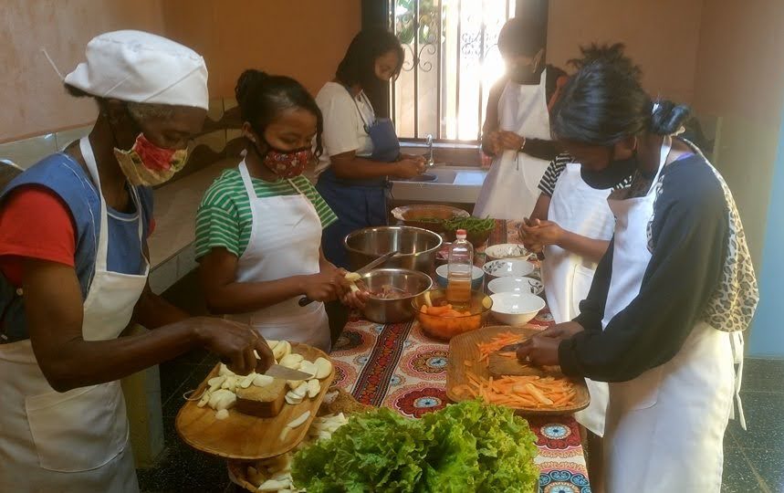 Formation cuisine au Centre de formation d’Antsirabe