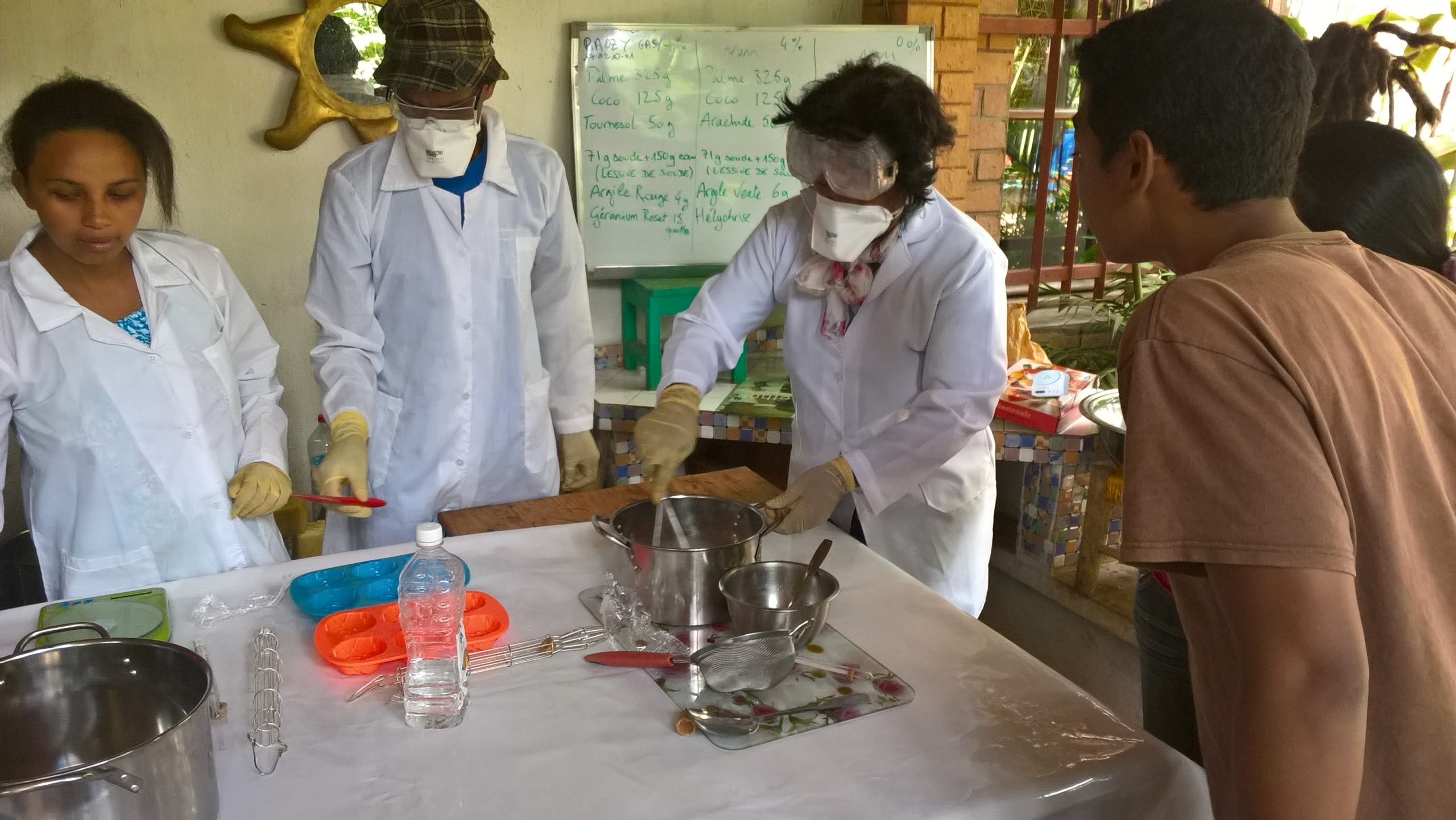 Formation à la saponification à froid1