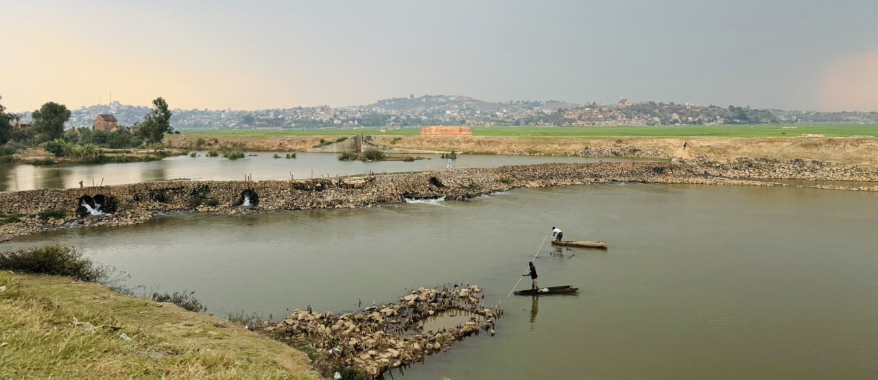 étendue d’eau à Madagascar