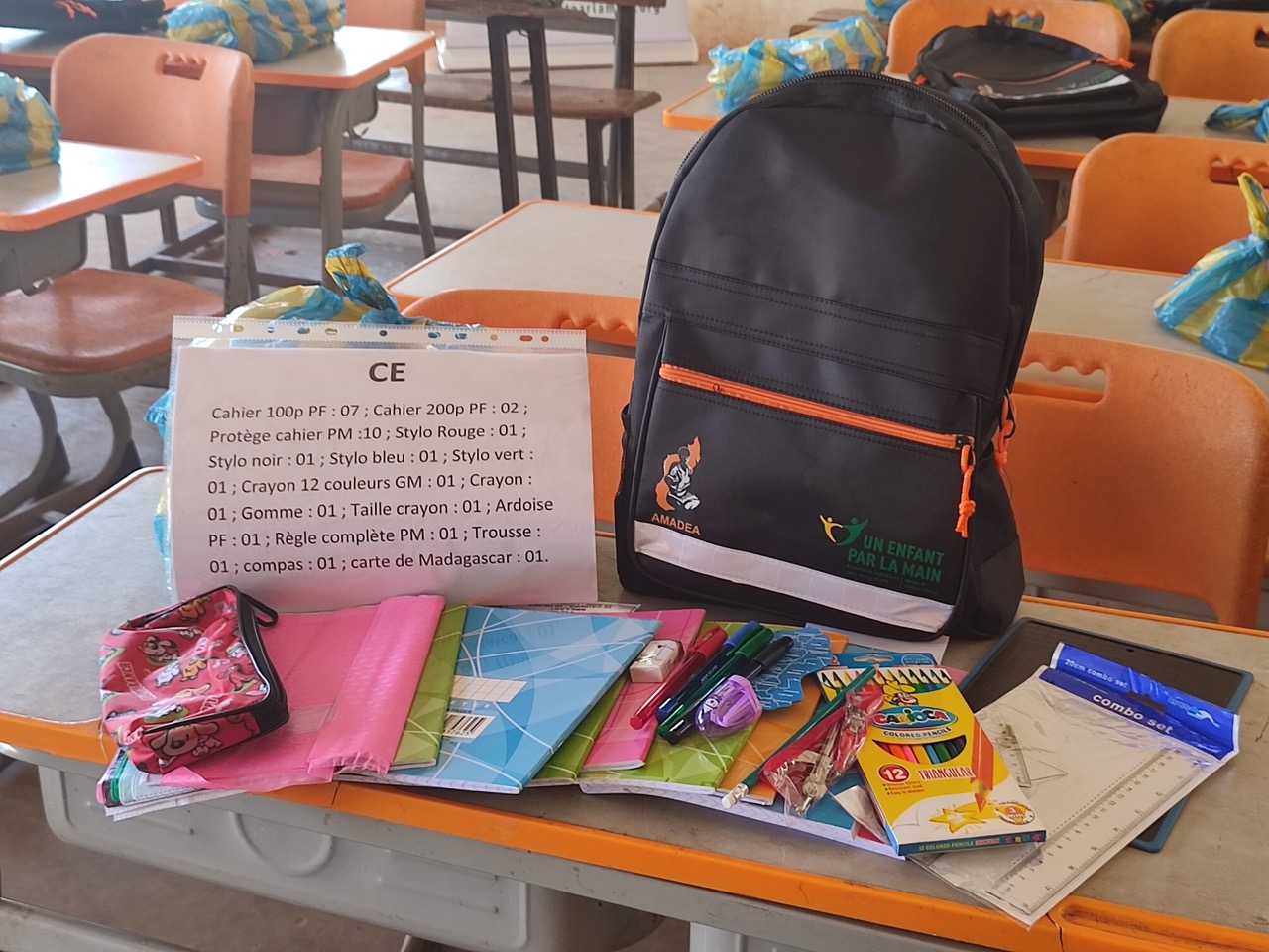 Distribution des kits scolaires 2025