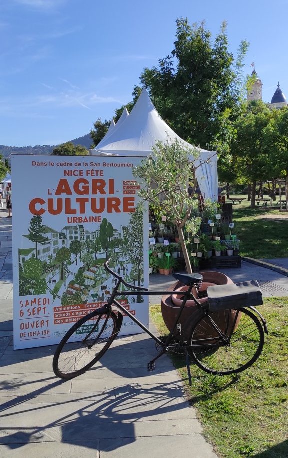 Stand Amadea à la 3e fête de l'agriculture urbaine, à Nice
