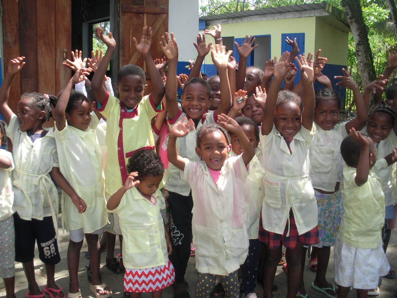 les enfants du centre Nomena