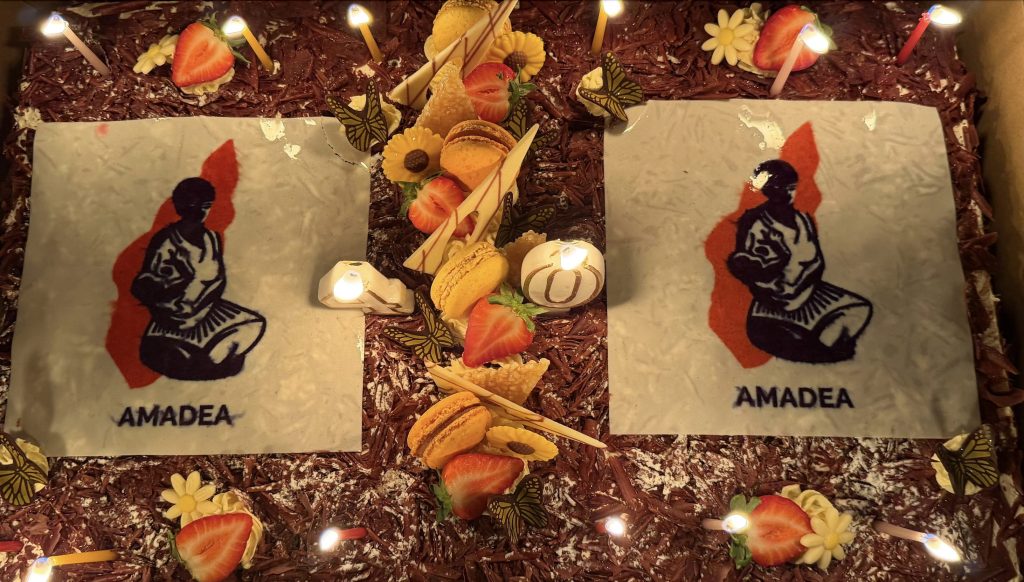 Gâteau d’anniversaire - 40 ans AMADEA